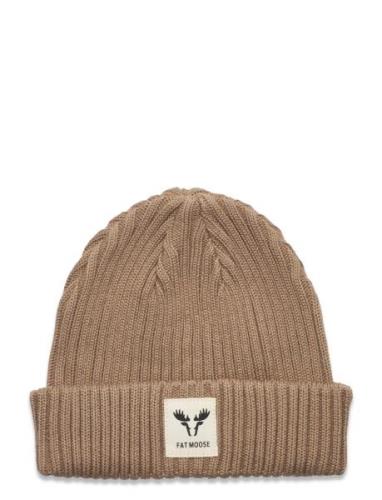 Fat Moose Fat Beanie Khaki Green