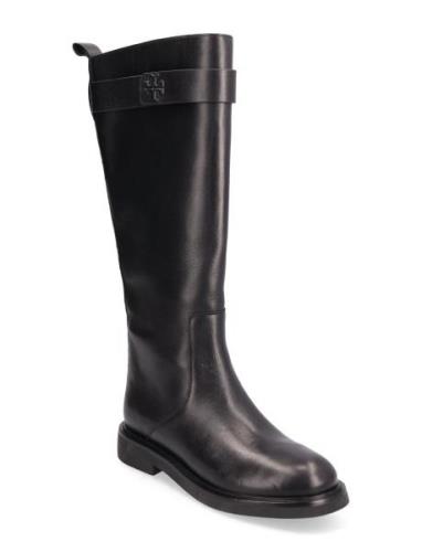 Tory Burch Double T Utility Boot 35Mm Svart