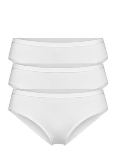 Brief 3 Pack Carin Bikini Reg Trosa Brief Tanga White Lindex