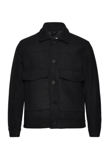 Jack & J S Jprblabranch Wool Jacket Svart