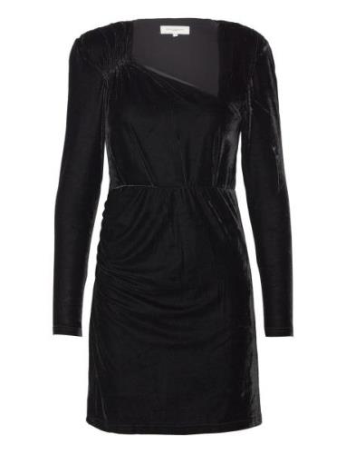 Cmvelvet-Short-Dress Kort Klänning Black Copenhagen Muse