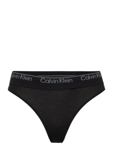 Calvin Klein Thong Svart