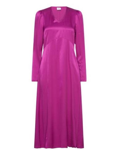 Nuyasmin Dress Maxiklänning Festklänning Pink Nümph