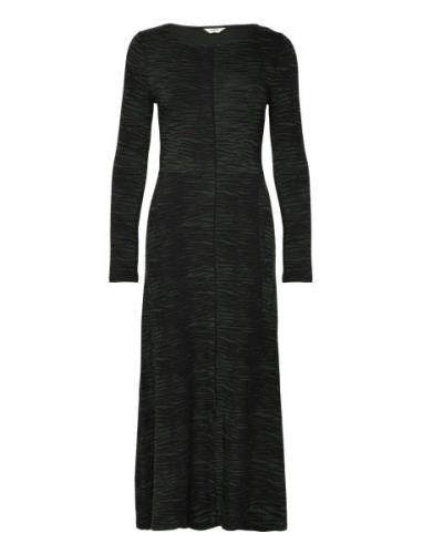 Objtula L/S Long Dress 129 Maxiklänning Festklänning Black Object
