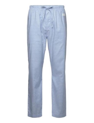 Check Pajama Pants Mjukisbyxor Blue GANT