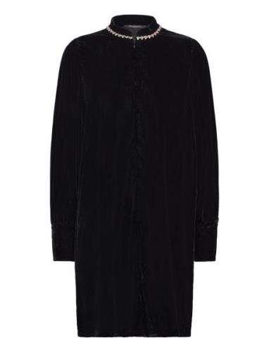 Blackshawbbcecia Dress Kort Klänning Black Bruuns Bazaar