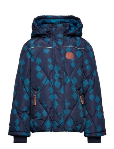 Sgbruce Puffer Jacket Fodrad Jacka Navy Soft Gallery