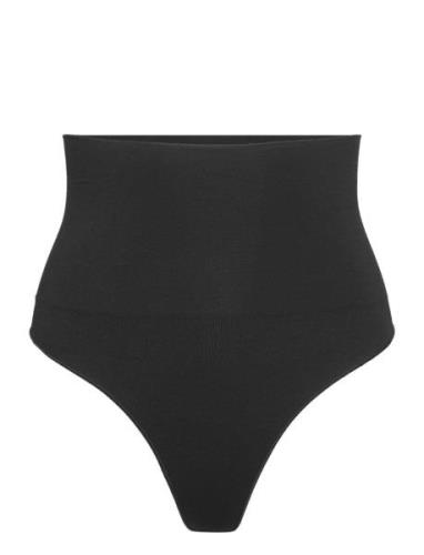 Lindex Girdle Shaping Thong High Sea Svart