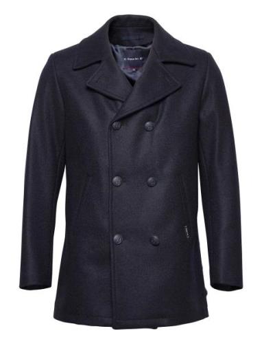 Armor Lux Pea Coat "Kermoor" Marinblå