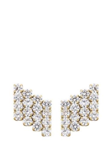 Luminary Studs L Gold Accessories Jewellery Earrings Studs Gold Edblad