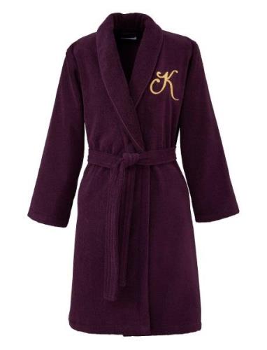 Kenzo Home Kvarsity Bath Robe Lila