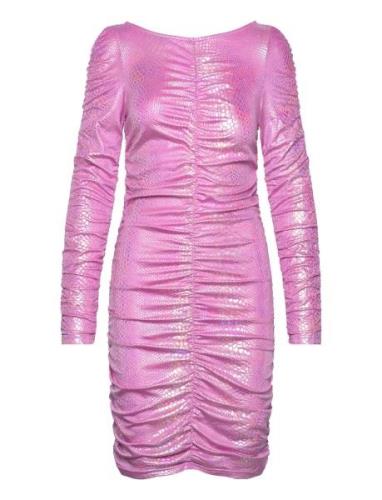 Tatumcras Dress Kort Klänning Pink Cras
