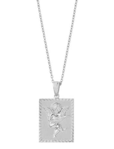 Ix Angel Pendant Silver Accessories Jewellery Necklaces Chain Necklace...