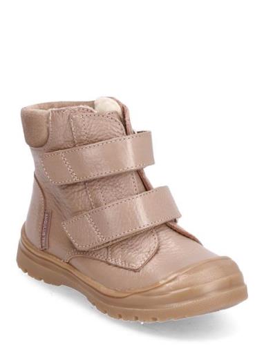 ANGULUS Boots - Flat - With Velcro Rosa