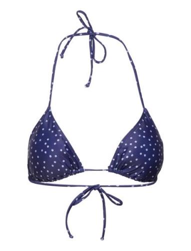 Trinidad Top Swimwear Bikinis Bikini Tops Triangle Bikinitops Navy Mis...