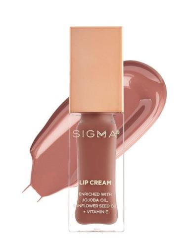 Lip Cream - Begonia Läppglans Smink Pink SIGMA Beauty