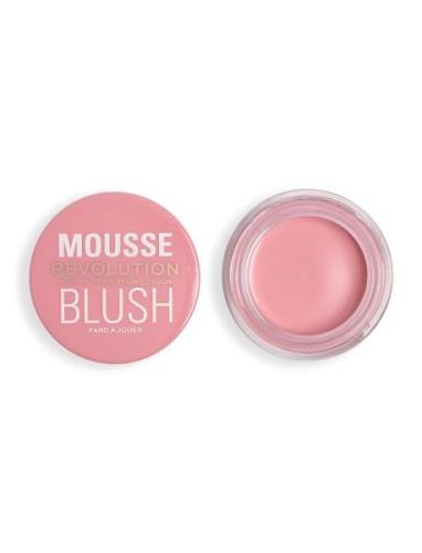Revolution Mousse Blusher Squeeze Me Soft Pink Rouge Smink Pink Makeup...
