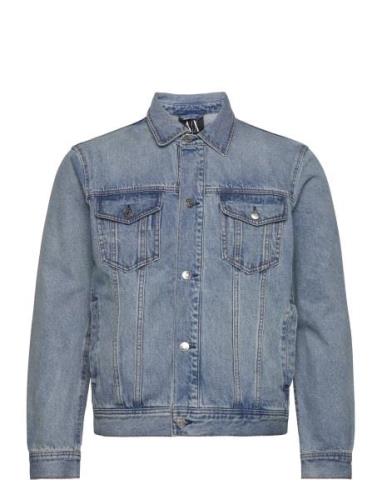 Jackets Jeansjacka Denimjacka Blue Armani Exchange