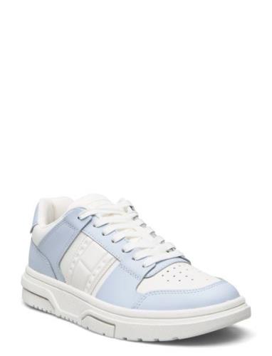 Tjw Skate Sneaker Mat Mix Låga Sneakers Blue Tommy Hilfiger