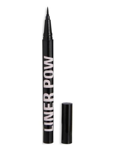Revolution Liner Pow Liquid Eyeliner Eyeliner Smink Black Makeup Revol...