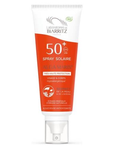Laboratoires De Biarritz, Alga Maris Sunscreen Spray Spf50+, 100 Ml So...