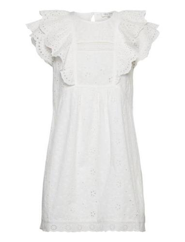 Mimi Dress Kort Klänning White Fabienne Chapot