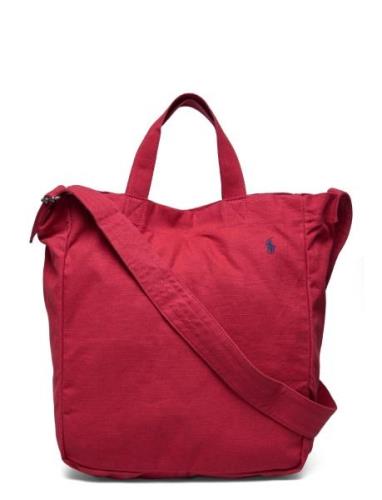 Polo Ralph Lauren Us Open Canvas Tote Röd