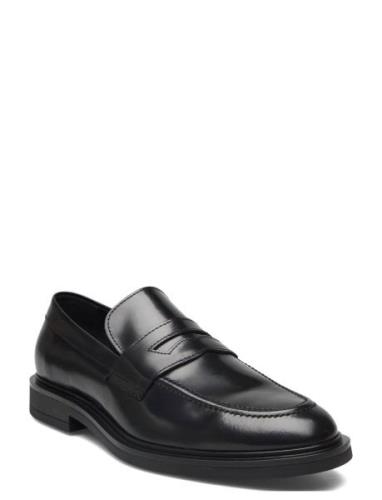 Biafelix Loafer Polido Loafers Låga Skor Black Bianco