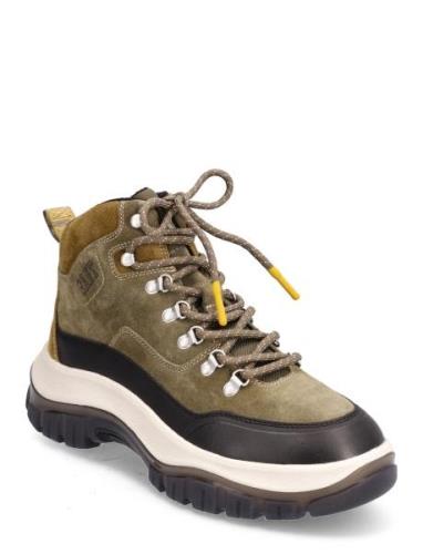 GANT Hillark Mid Boot Khaki Green