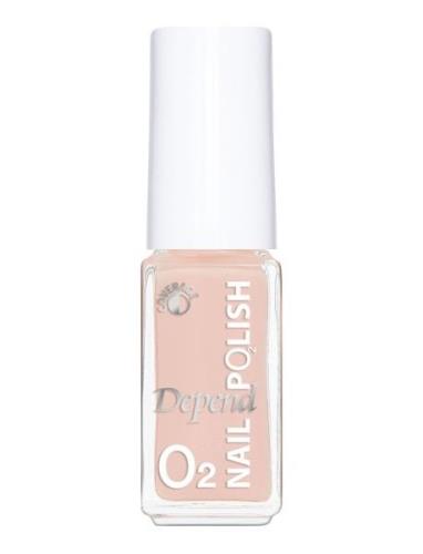 Minilack Oxygen Färg A728 Nagellack Smink Pink Depend Cosmetic