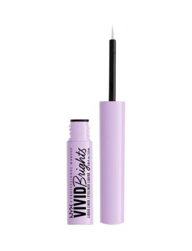 Vivid Brights Liquid Liner - Lilac Link Eyeliner Smink Purple NYX Prof...
