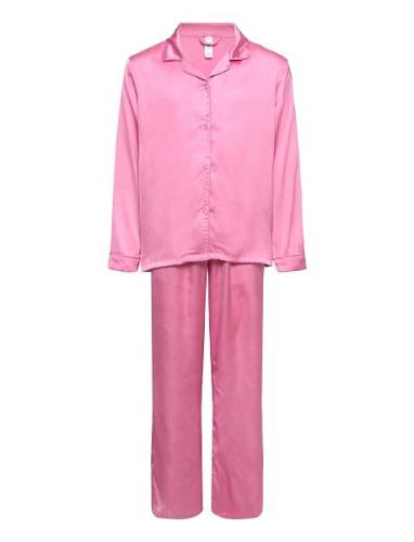 Lindex Pajama Satin Rosa