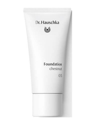 Foundation 03 Chestnut 30 Ml Foundation Smink Dr. Hauschka