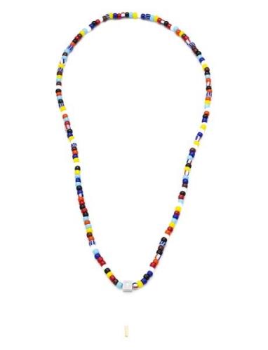 Samie - Necklace With Colored Pearls Halsband Smycken Multi/patterned ...