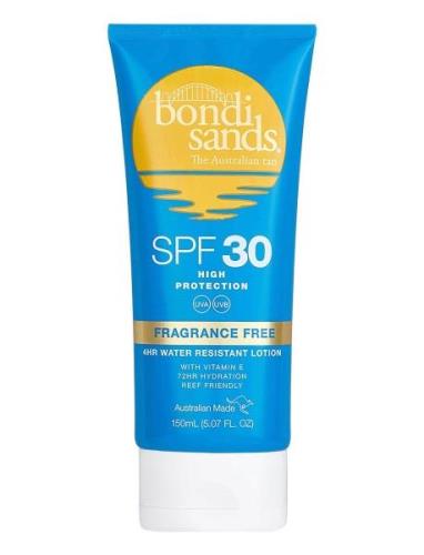Spf30 Fragrance Free Sunscreen Lotion Solkräm Ansikte Nude Bondi Sands