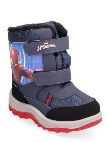 Spider-man Spiderman Snowboot Marinblå