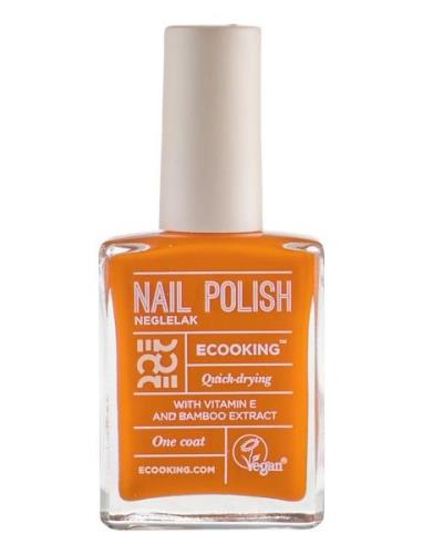 Nail Polish 14 - Orange Nagellack Smink Orange Ecooking