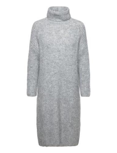 Culture Cubrava Rollneck Dress Grå