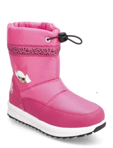 Girls Snowboot Vinterstövlar Pull On Pink L.O.L
