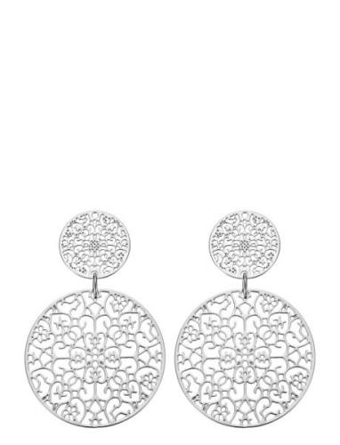 Double Spinn Earring Örhänge Smycken Silver By Jolima