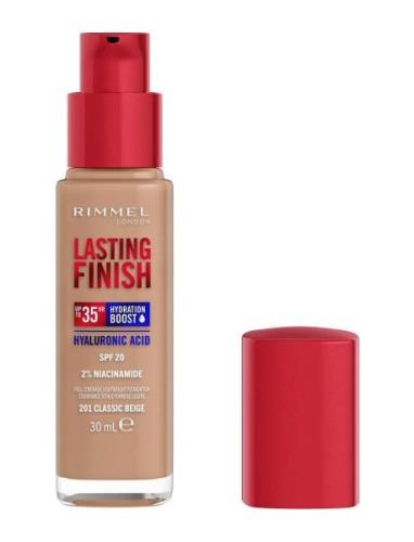 Clean Lasting Finish Foundation 201 Classic Beige Foundation Smink Nud...