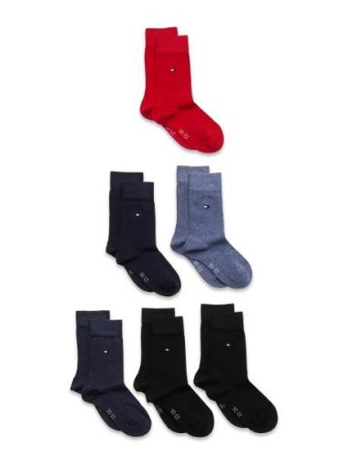 Tommy Hilfiger Th Children Sock Th Basic 6P Ecom Svart