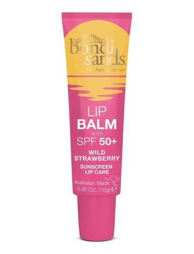 Lip Balm Spf 50+ Wild Strawberry Solkräm Ansikte Nude Bondi Sands