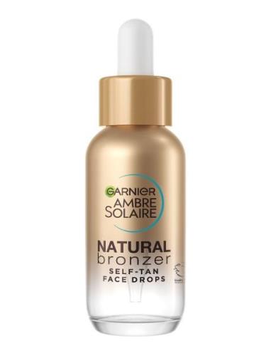 Garnier Ambre Solaire Natural Bronzer Self-Tan Drops Brun Utan Sol Nud...