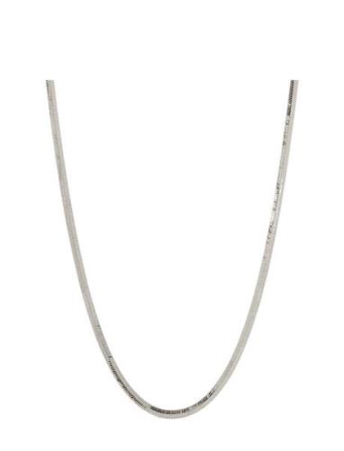 The Classique Herringb Chain-Silver Accessories Jewellery Necklaces Ch...