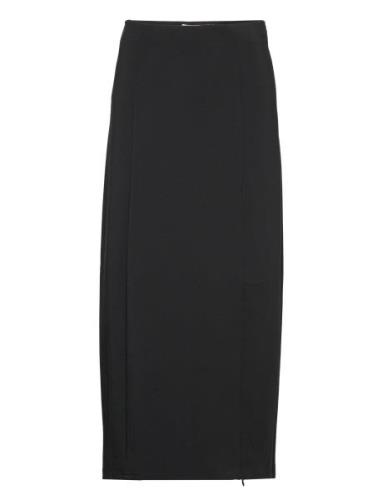 Joellegz Hw Long Skirt Noos Lång Kjol Black Gestuz