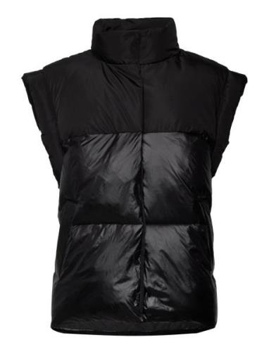 2Nd Watley - Casual Shine Vests Padded Vests Black 2NDDAY
