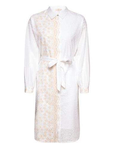 Crrymyma Shirt Dress - Mollie Fit Dresses Shirt Dresses White Cream