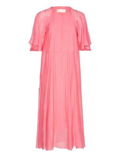 Triniiw Dress Knälång Klänning Pink InWear