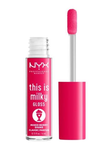 This Is Milky Gloss Läppglans Smink Pink NYX Professional Makeup